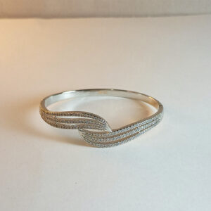 Silver ela cuff