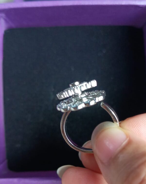 Diamond Circular Ring - Image 4