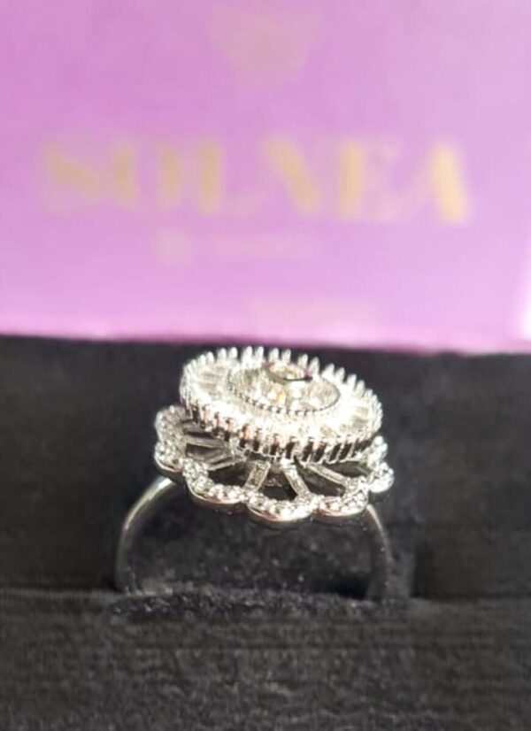 Diamond Circular Ring - Image 3