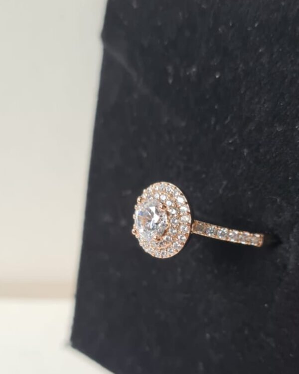 Rose Gold Hank Ring - Image 2