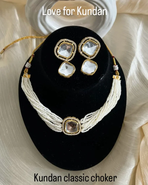 classic kundan chokar - Image 2
