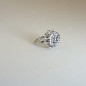 Diamond Circular Ring