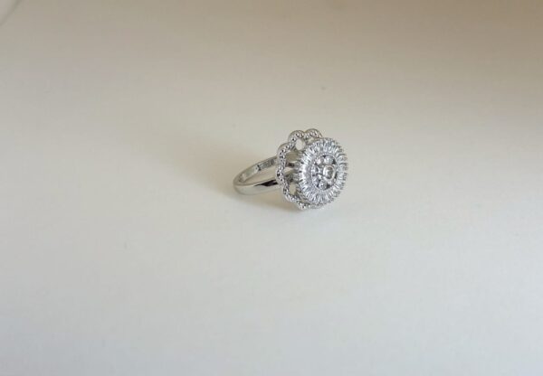 Diamond Circular Ring