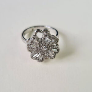Floral Rotating Ring